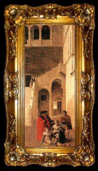 framed  DIANA, Benedetto Miracle of the Relic of the Holy Cross  jh, ta009-2